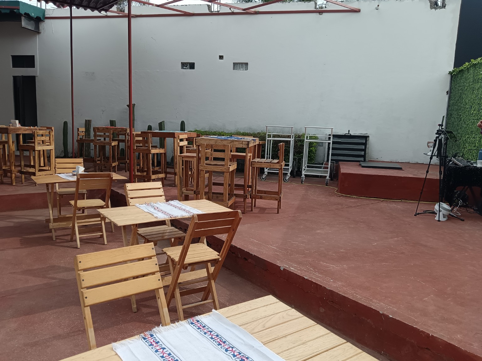 Patio de El Patio del Maguey
